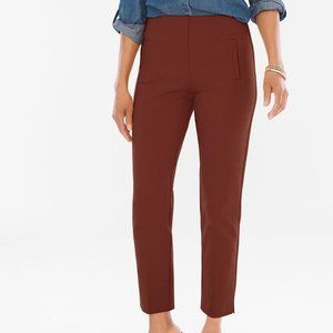 Chico's Juliet Ankle Pant in Rich Mahogany…